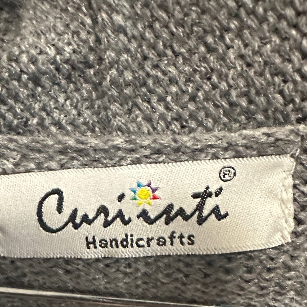 Gray Alpaca Patterned Sweater - Picture 2 of 8